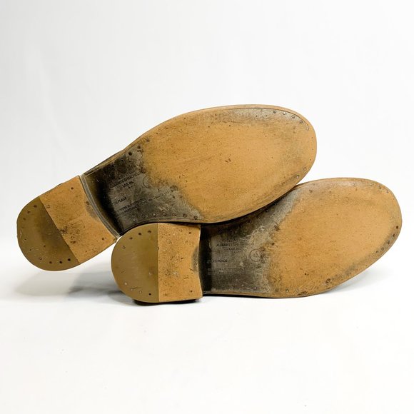 ALL SAINTS Men's Dark Brown Leather Oxford Shoes - Picture 8 of 8